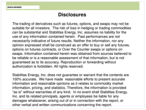 disclosures